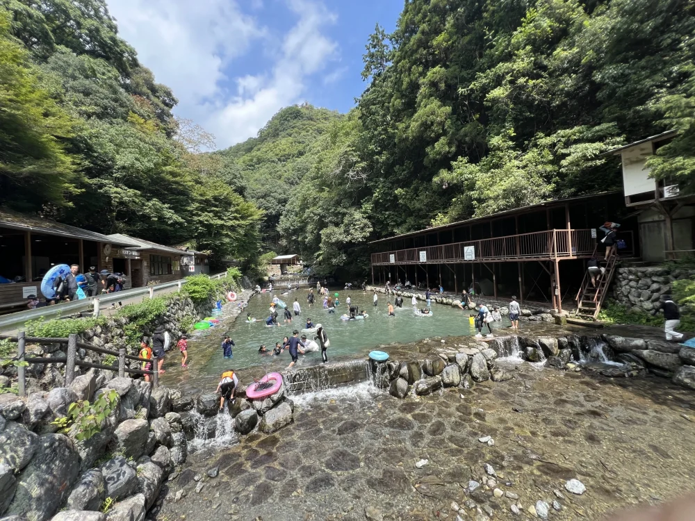 多度狭天然プール
